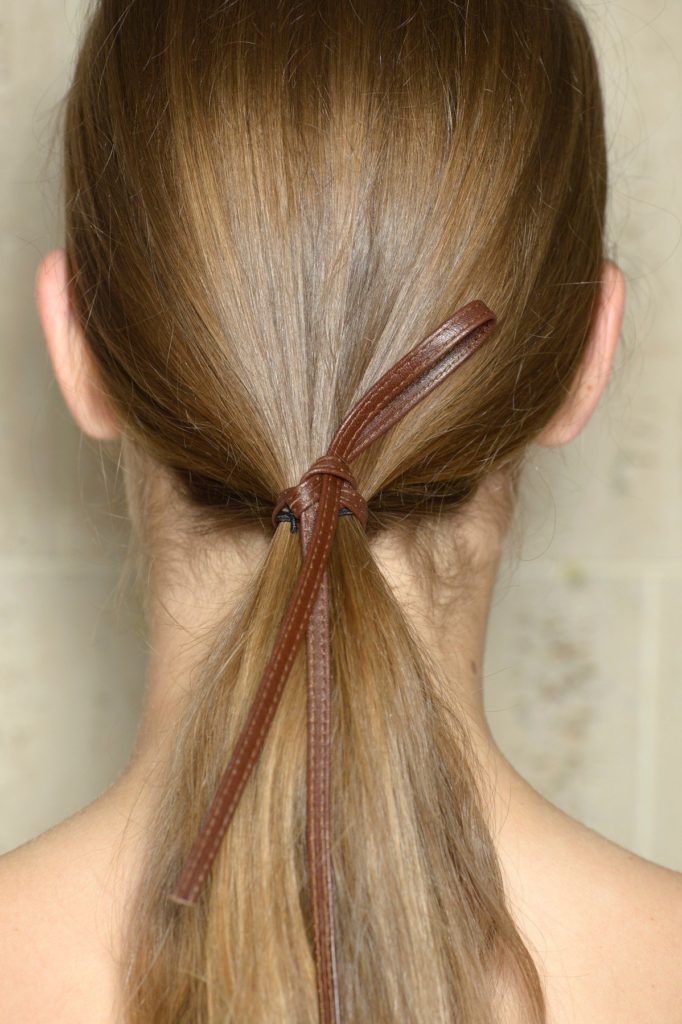 FOR EDITORIAL USE ONLY. Loewe Backstage Paris Ready to Wear. Spring/Summer 2018. ADDITIONAL IMAGES AVAILABLE ON REQUEST., Image: 355964872, License: Rights-managed, Restrictions: , Model Release: no, Credit line: Profimedia, TEMP Camerapress