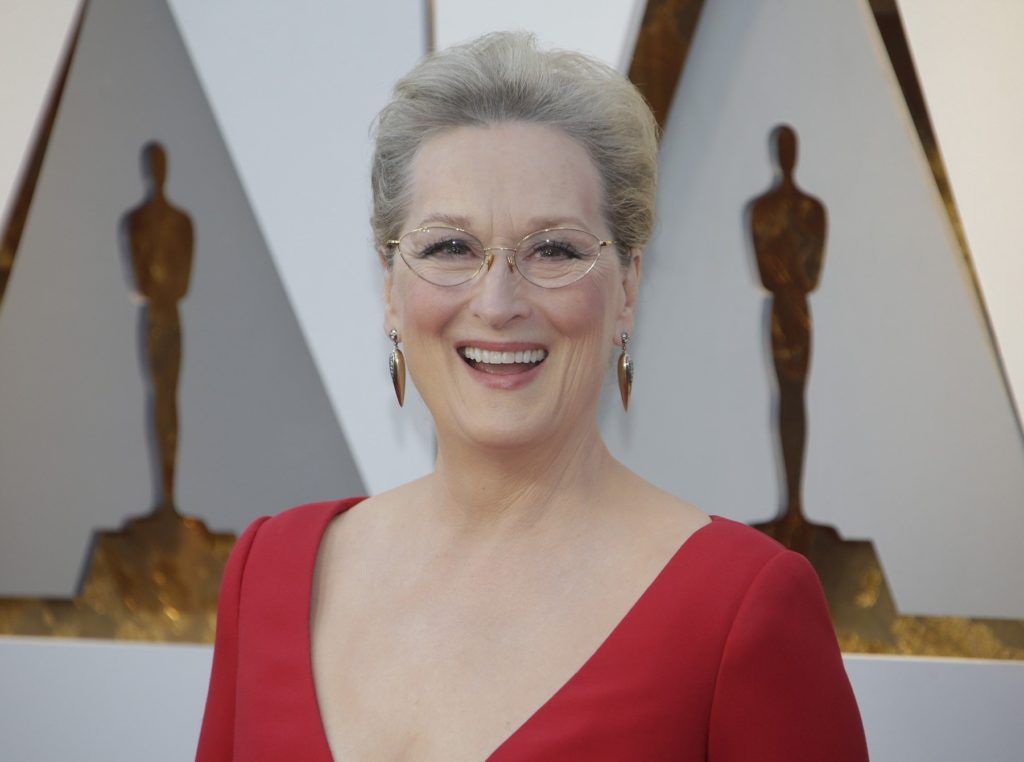 Meryl Streep arrives on the red carpet for the 90th annual Academy Awards at the Dolby Theatre in the Hollywood section of Los Angeles on March 4, 2018. Photo by /UPI, Image: 365056131, License: Rights-managed, Restrictions: , Model Release: no, Credit line: Profimedia, UPI