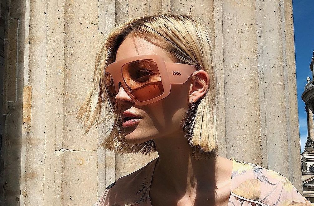 Mandy Bork releases a photo on Instagram with the following caption: "Cant see them haters ud83dude0e| #dior *werbung, weil markennennung"., Image: 428599247, License: Rights-managed, Restrictions: *** No USA Distribution *** For Editorial Use Only *** Not to be Published in Books or Photo Books *** Handling Fee Only ***, Model Release: no, Credit line: Profimedia, SIPA USA