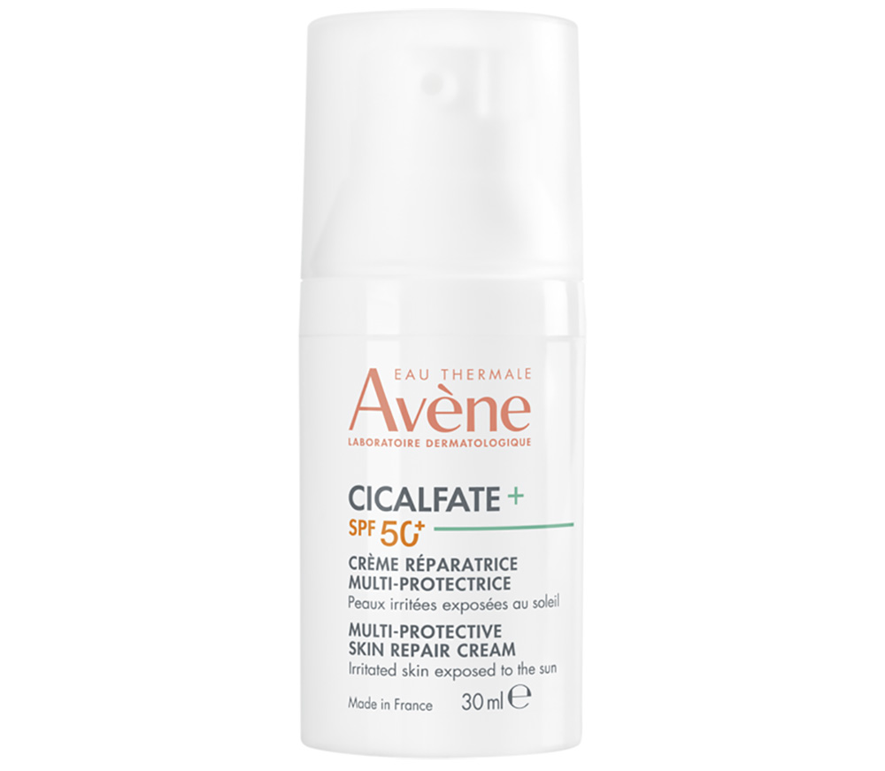 Avène Cicalfate+ SPF 50+ obnavljajuća krema za osjetljivu i iritiranu kožu izloženu suncu