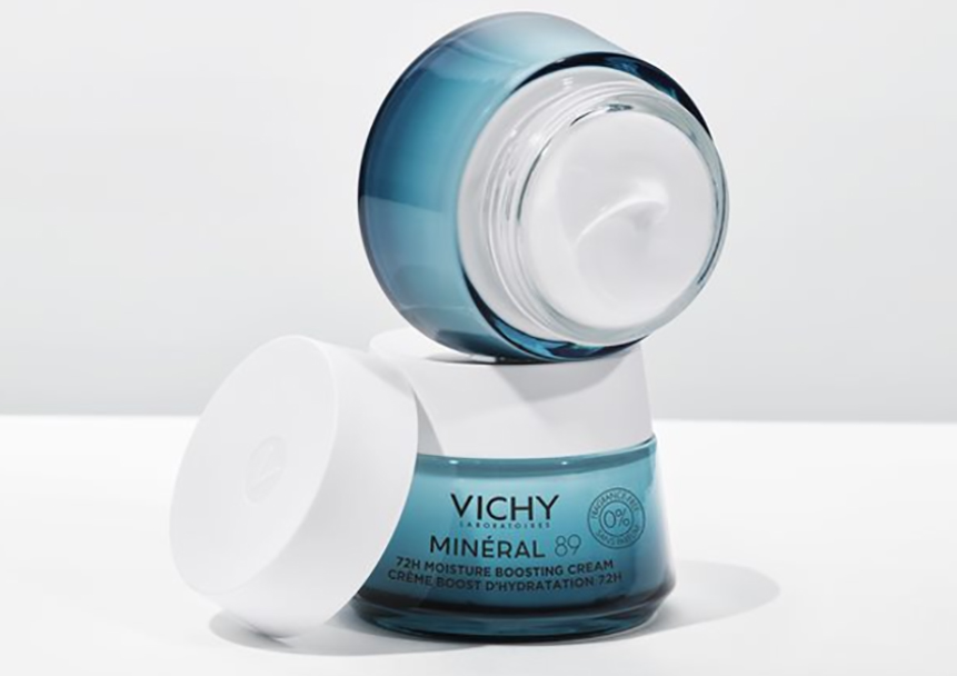 Vichy Minéral 89 72H Moisture Boosting Cream hidratantna krema za svježiji i puniji izgled kože.