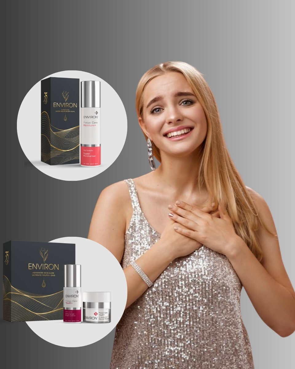 Pokloni koži sjaj uz Environ blagdanske setove