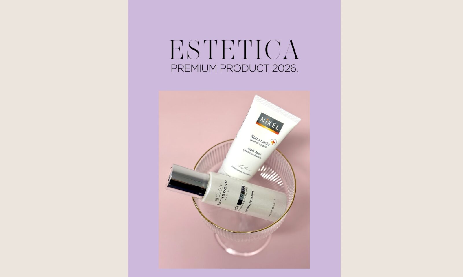 Serum i noćna maska za regeneraciju kože i smanjenje vidljivih znakova starenja