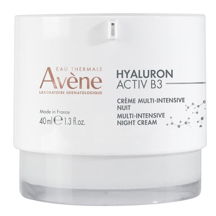 Avène Hyaluron Activ B3 multi intenzivna noćna krema s retinalom, hijaluronskom kiselinom i niacinamidom za obnovu kože