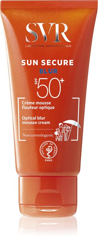SVR SUN SECURE Blur za lice sa zaštitom od sunca SPF50+