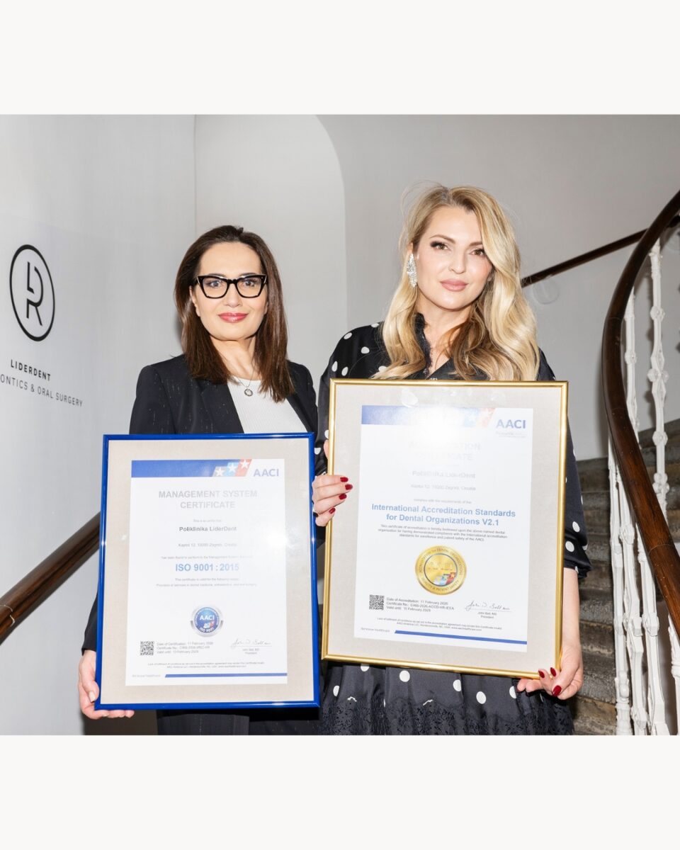 Poliklinika LiderDent obilježila pet godina rada titulom izvrsnosti i prestižnim međunarodnim priznanjima
