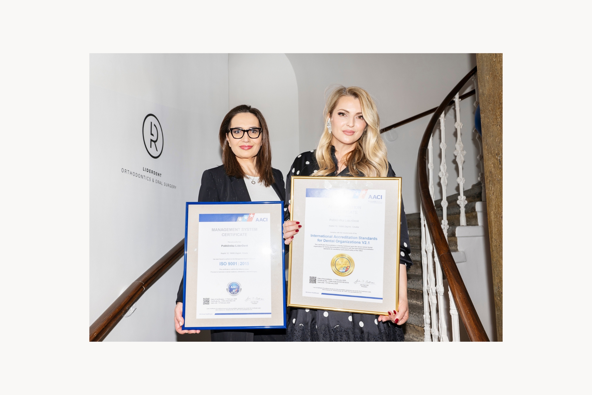 Poliklinika LiderDent obilježila pet godina rada titulom izvrsnosti i prestižnim međunarodnim priznanjima