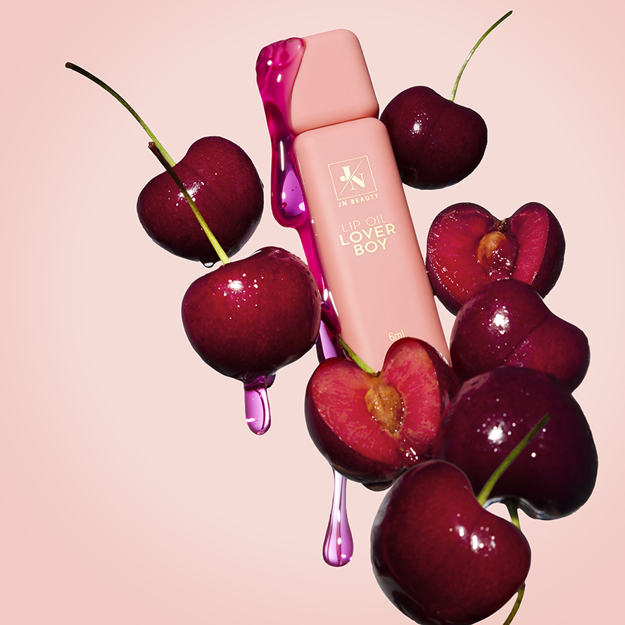 JN Beauty Lip Oil Loverboy u sočnoj nijansi trešnje