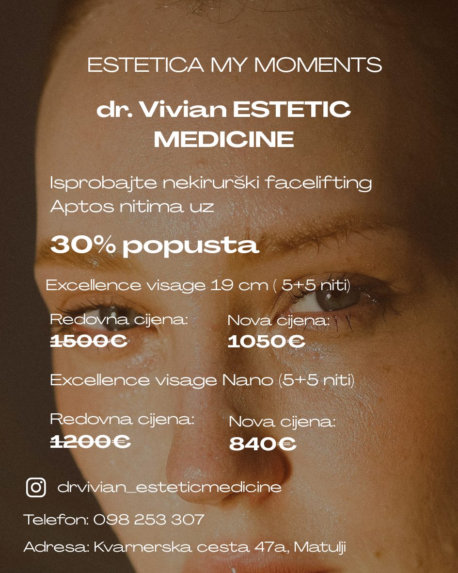 Popusti na Aptos Niti u dr. Vivian Estetic Medicine