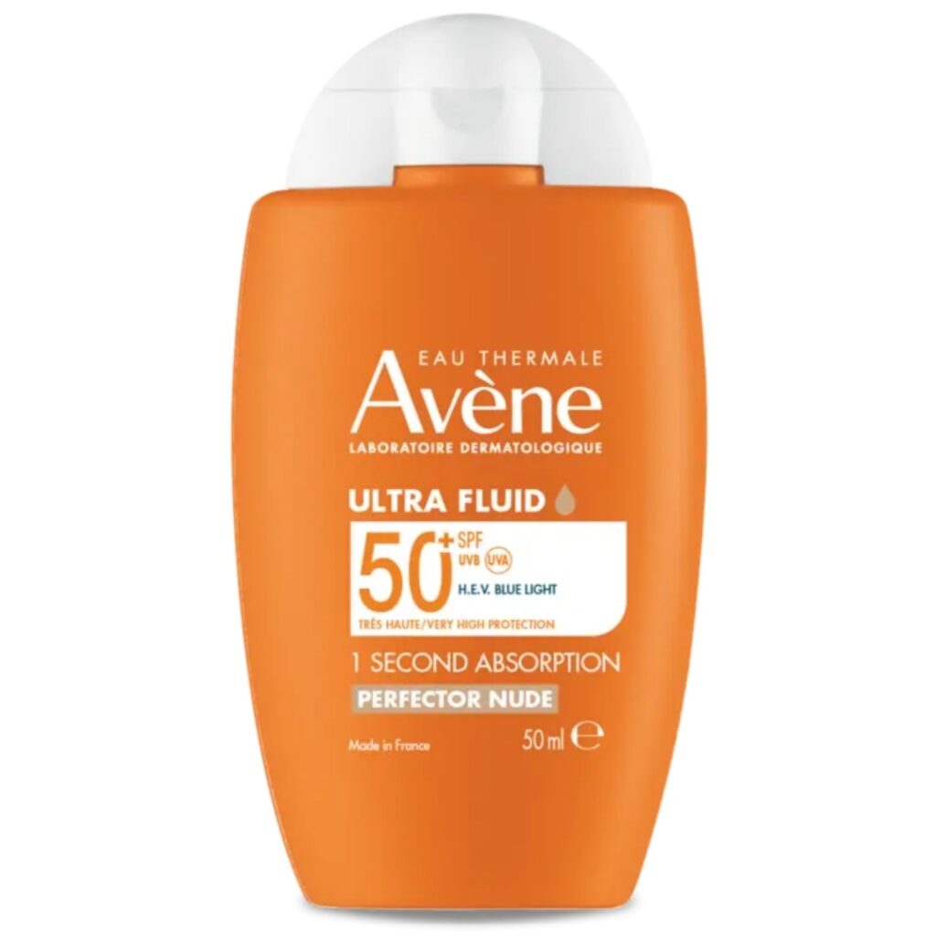 Avène Ultra Fluid Perfector SPF50+ tonirani fluid za svakodnevnu zaštitu osjetljive kože i ujednačen ten