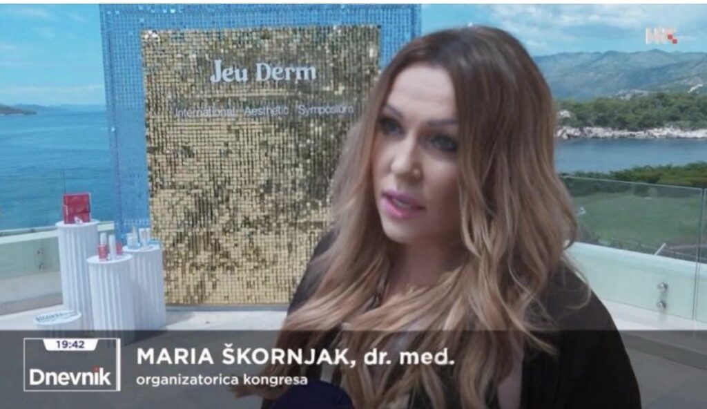 Dr. Marija Škornjak na otvorenju JeuDerm simpozija