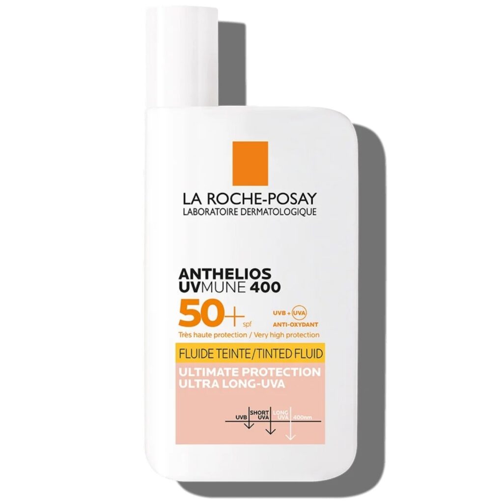 La Roche-Posay Anthelios UVMune 400 tonirani fluid SPF50+ za vrlo visoku zaštitu od UVA i UVB zraka