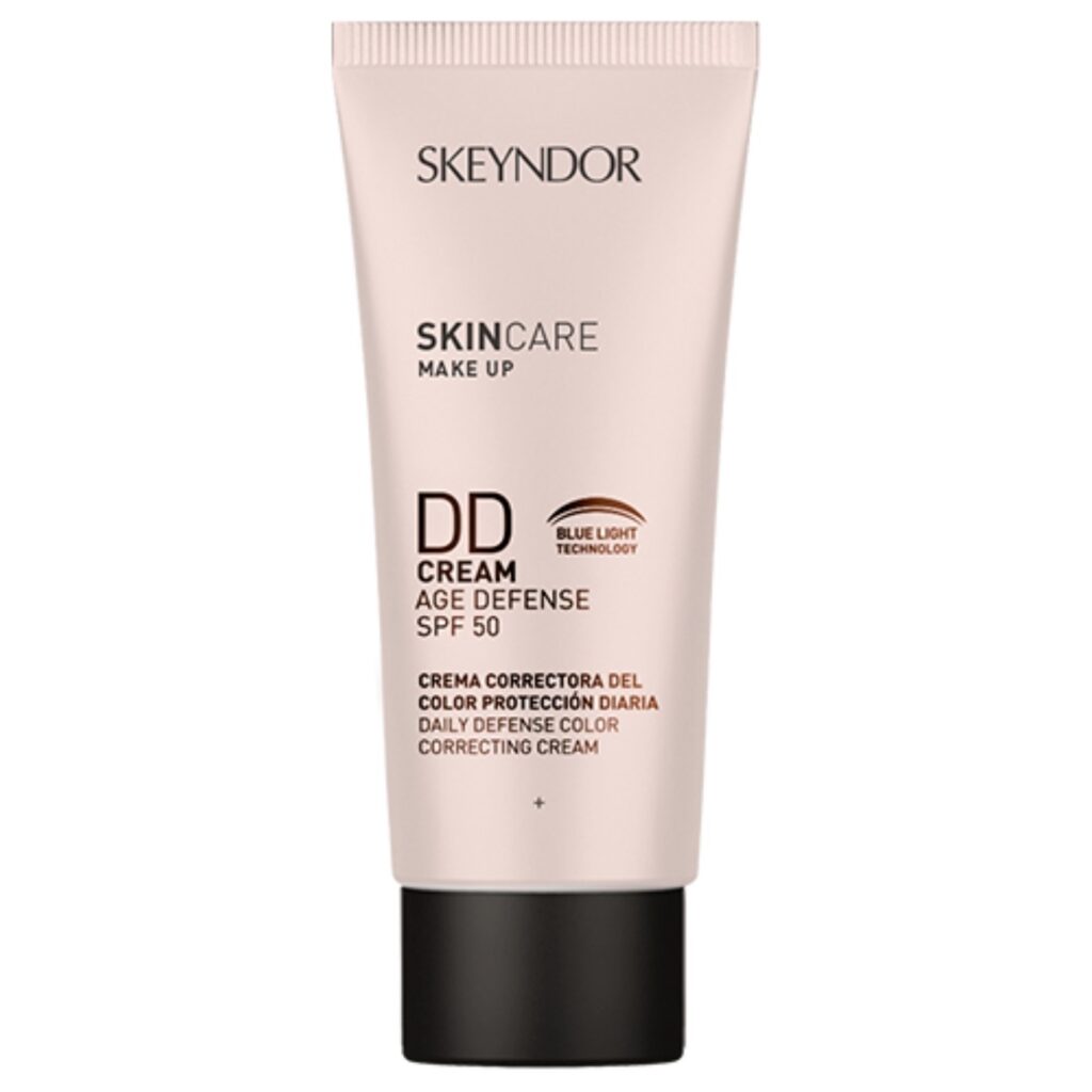 Skeyndor DD krema SPF50 koja spaja zaštitu od sunca, njegu kože i lagano ujednačavanje tena