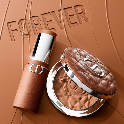 Dior Forever Skin Bronze bronzer u stiku i kompaktni brončani puder s prošivenim poklopcem