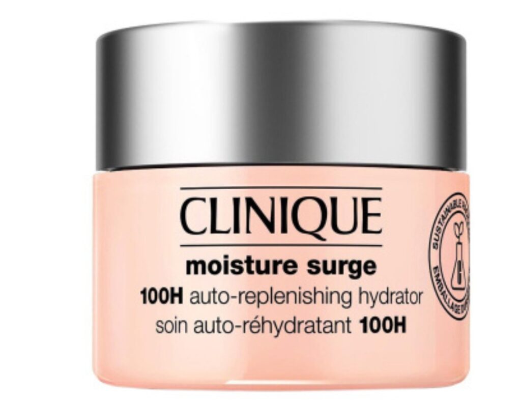 Clinique Moisture Surge 100H Auto-Replenishing Hydrator hidratantna gel-krema u ružičastoj teglici