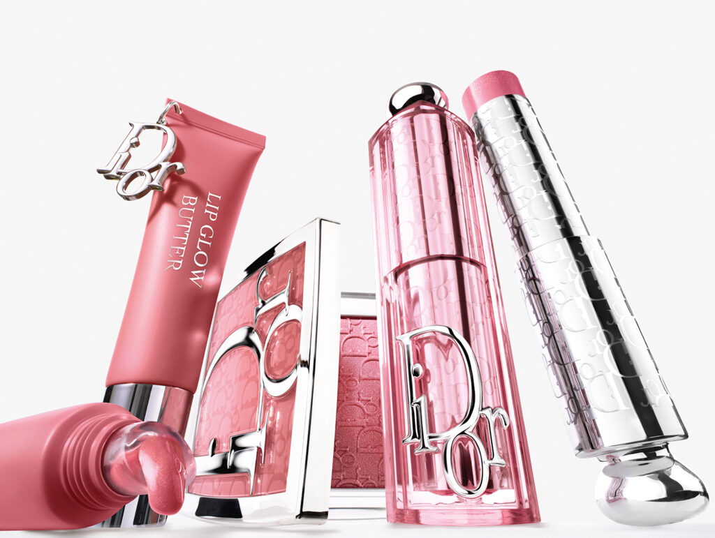 Dior Backstage kolekcija s Lip Glow Butterom, rumenilom, ružičastom maglicom i highlighterom u sticku